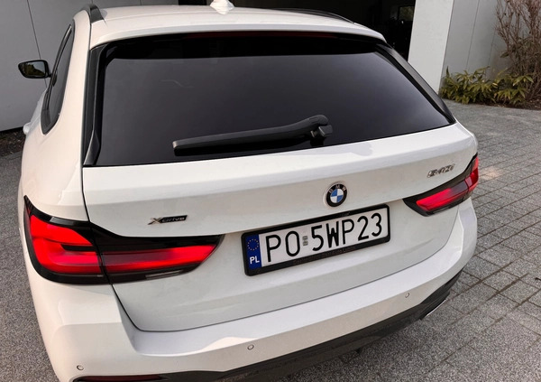 BMW Seria 5 cena 247000 przebieg: 89975, rok produkcji 2020 z Poznań małe 781